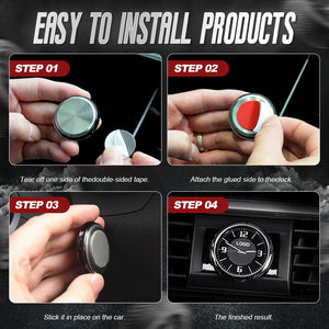 Autocollant pour horloge de voiture