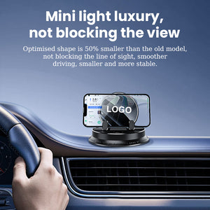 Tableau de bord multifonctionnel de voiture électrique Support de téléphone portable avec logo