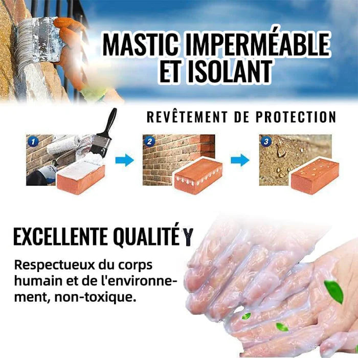 Mastic isolant étanche