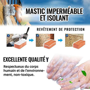 Mastic isolant étanche