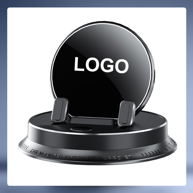 Tableau de bord multifonctionnel de voiture électrique Support de téléphone portable avec logo