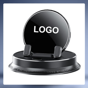 Tableau de bord multifonctionnel de voiture électrique Support de téléphone portable avec logo