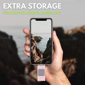 Clé USB 4 en 1 - transfert d'images rapide comme l'éclair