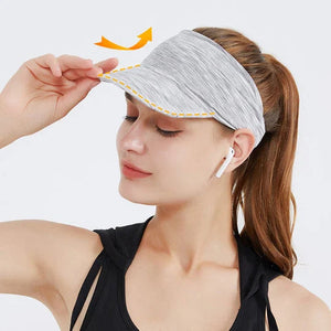 Hair Tied Sun Visor