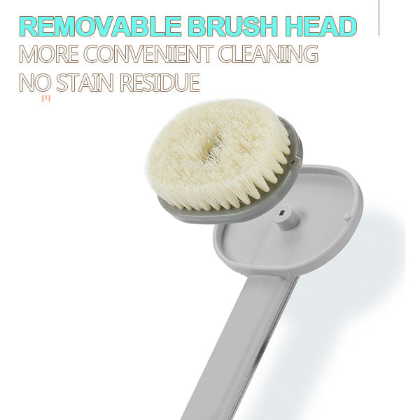 Brosse de bain liquide à long manche