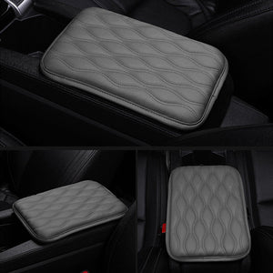 Coussin de boîte d\'accoudoir de voiture en cuir (style universel)