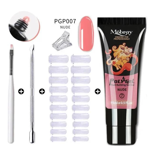 Kit d'ongles Polygel de vente chaude