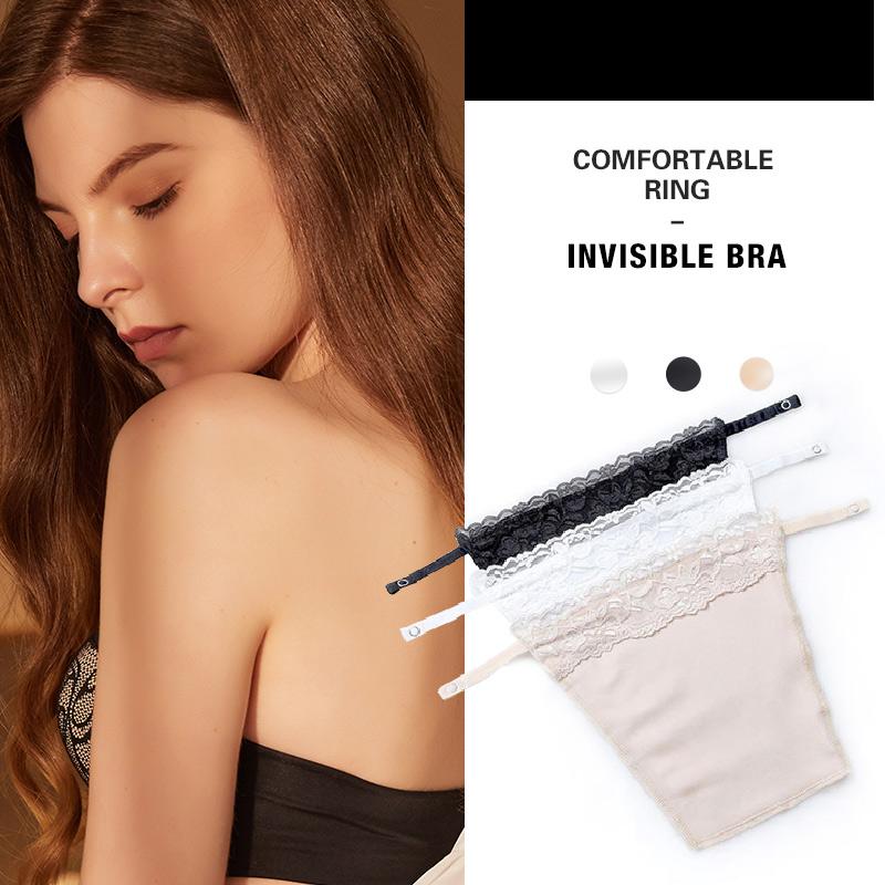 【2 achetés, 1 gratuit】Soutien-gorge invisible en dentelle.