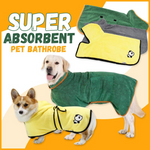 Serviette de bain super absorbante pour animaux