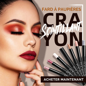 Crayon fard à paupières pailleté