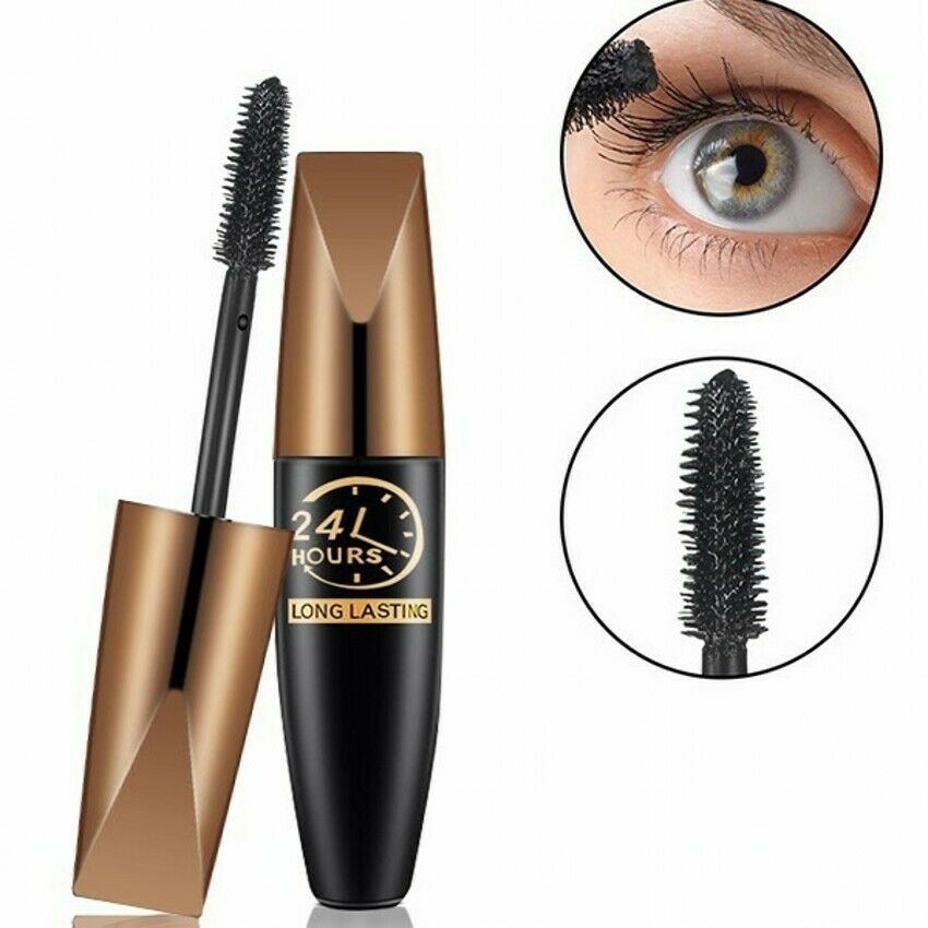 Mascara allongeant épais 4D Waterproof Silk Fibre