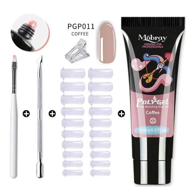 Kit d'ongles Polygel de vente chaude