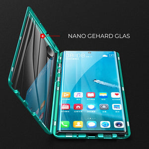 🔥Coque de téléphone double face en verre trempé magnétique Samsung