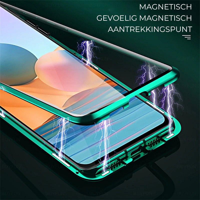 🔥Coque de téléphone double face en verre trempé magnétique Samsung