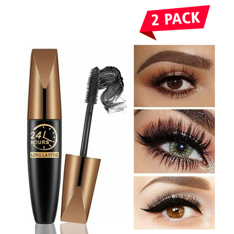 Mascara allongeant épais 4D Waterproof Silk Fibre