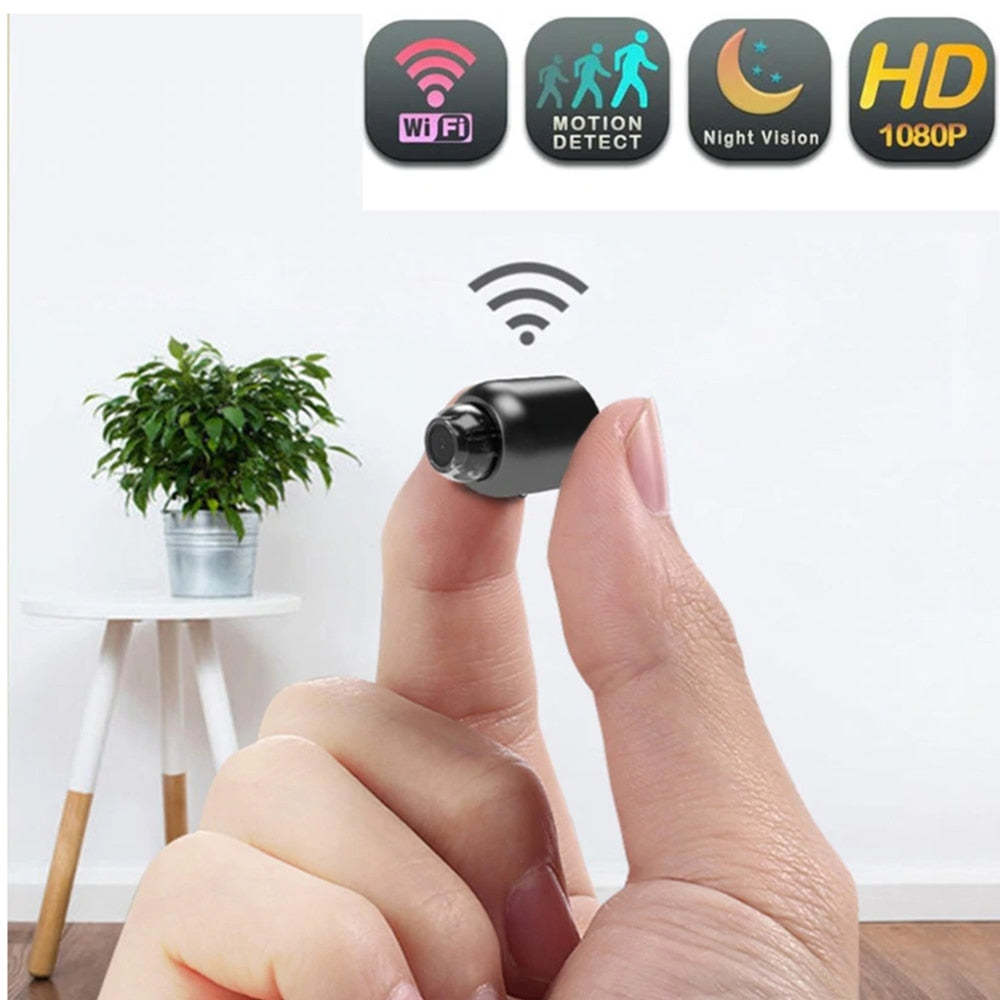 Mini caméra WIFI 1080P HD - Vision nocturne incluse
