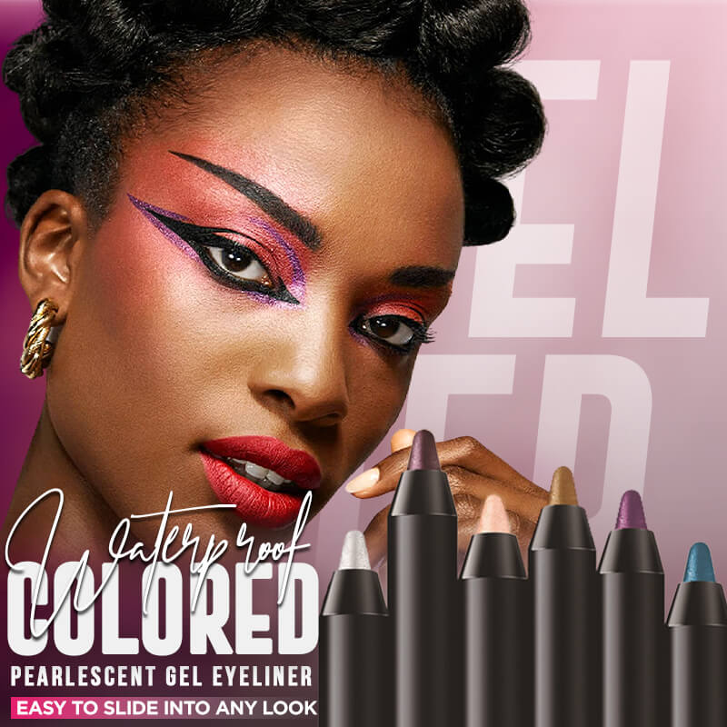 Eyeliner gel nacré coloré imperméable