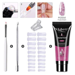 Kit d'ongles Polygel de vente chaude