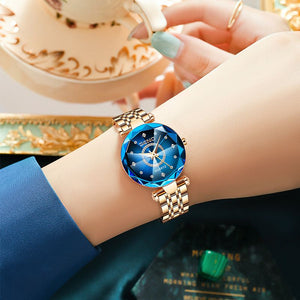 Montre ciel étoilé mode femme