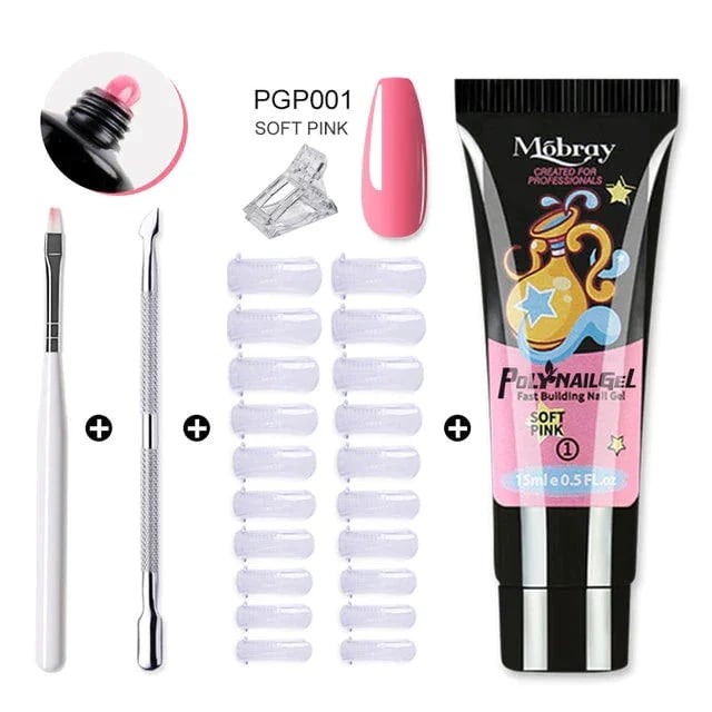 Kit d'ongles Polygel de vente chaude