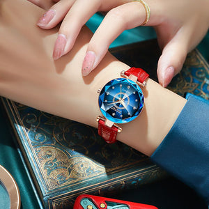 Montre ciel étoilé mode femme