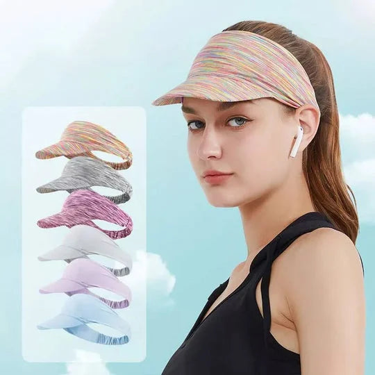 Hair Tied Sun Visor