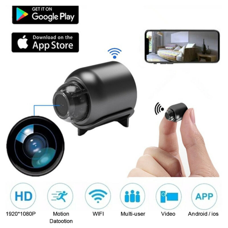 Mini caméra WIFI 1080P HD - Vision nocturne incluse