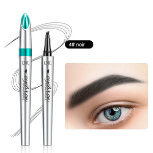 Stylo à sourcils Microblading étanche 3D 4 crayon de tatouage à pointe de fourche